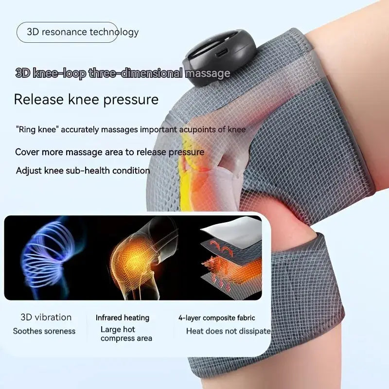 Heated Knee Massager & Shoulder Brace